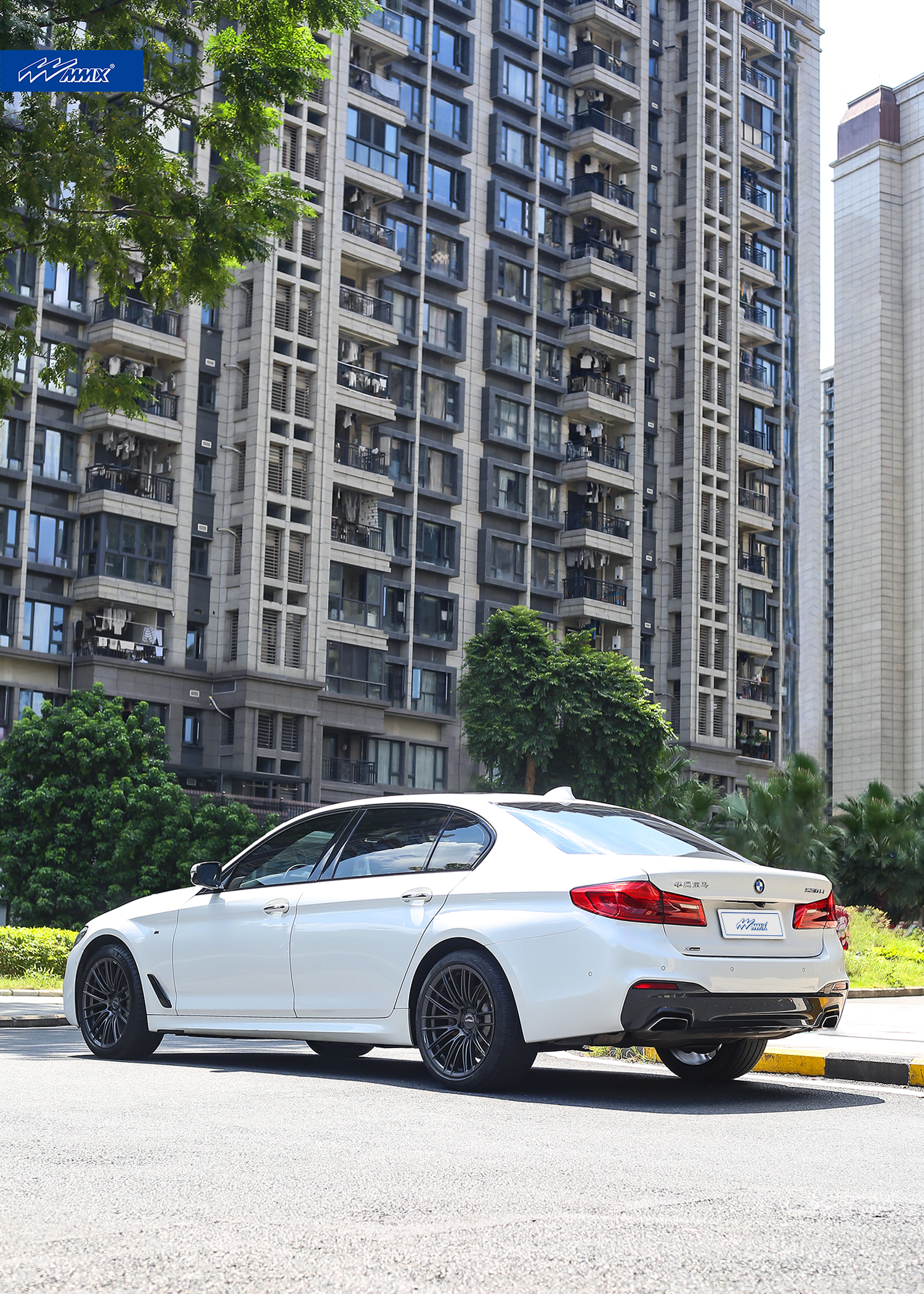 mmx轮毂香槟金,评宝马540i