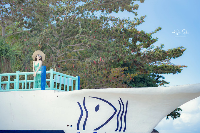 在海洋上与世隔绝的小岛,到大海里面就找一个小岛去生活