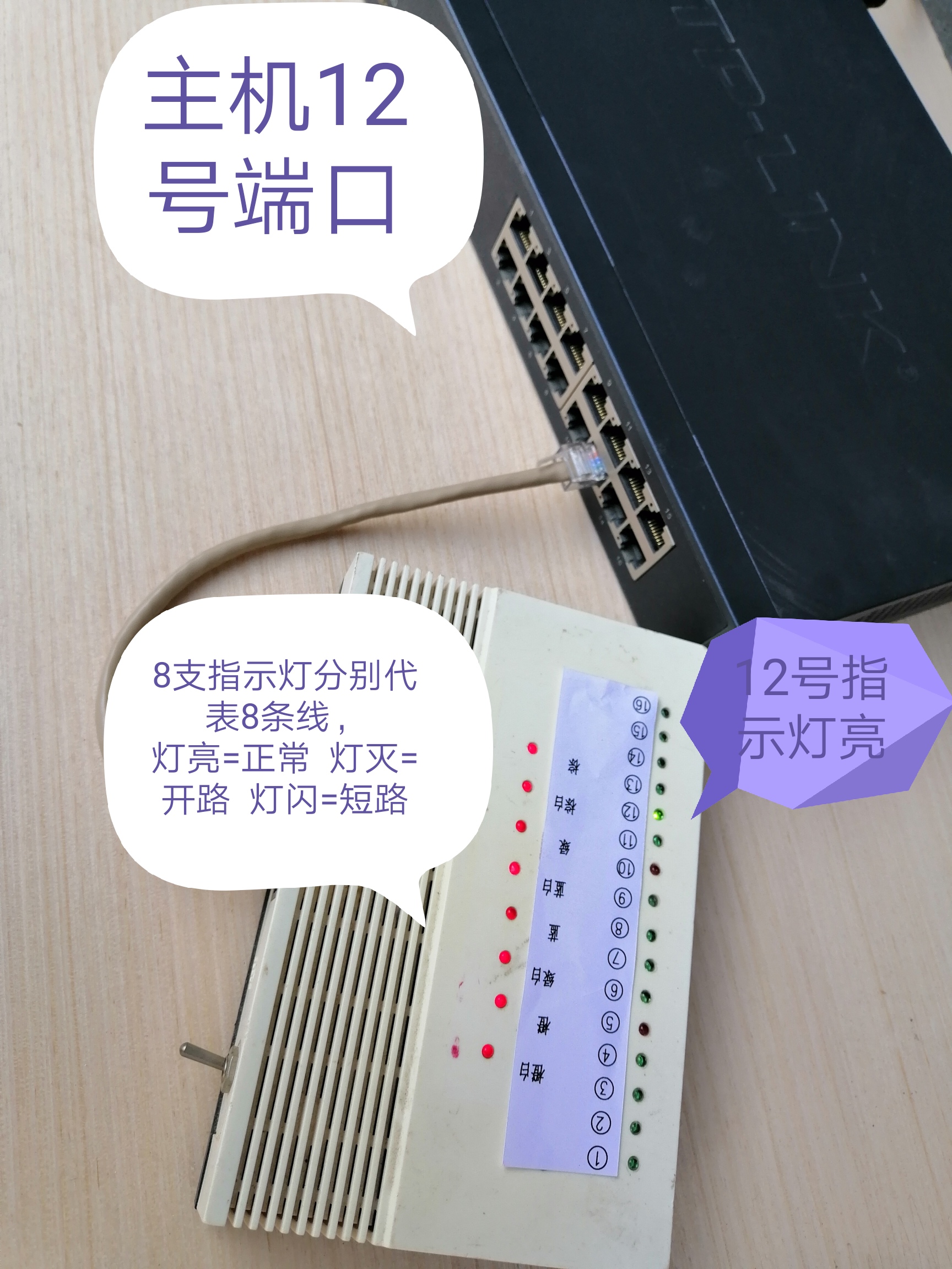 测线器怎样测墙里的网线,自制简易网线测试仪