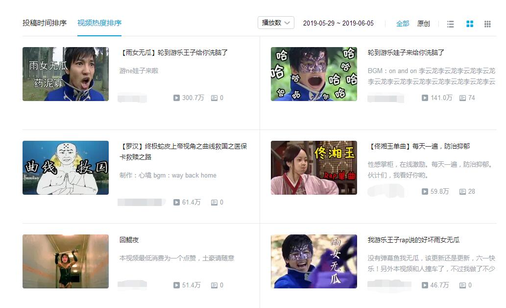 b站十大鬼畜明星,2018年b站十大鬼畜明星