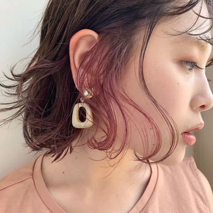 自己在家染挂耳染奶茶色教程,可以自己在家染的挂耳染推荐发色