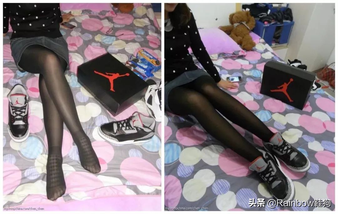 我穿搭学抖音钟爱黑丝配AJ这个社交娱乐至上的时代有何不可？