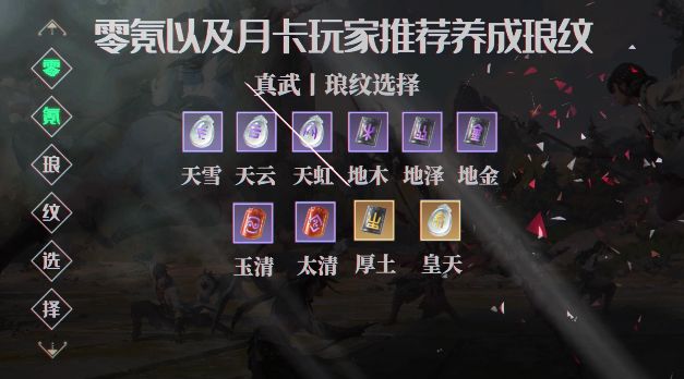 天涯明月刀手游真武琅纹平民搭配,天涯明月刀手游真武琅纹