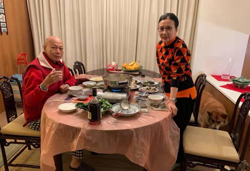 汪明荃见到古天乐,汪明荃张国荣梁朝伟大合照