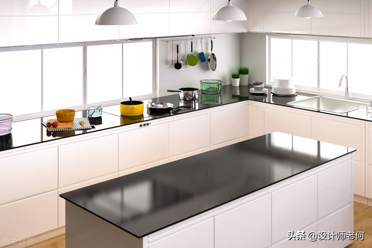 厨房餐厅装修效果全景图,厨房吊顶装修效果图大全