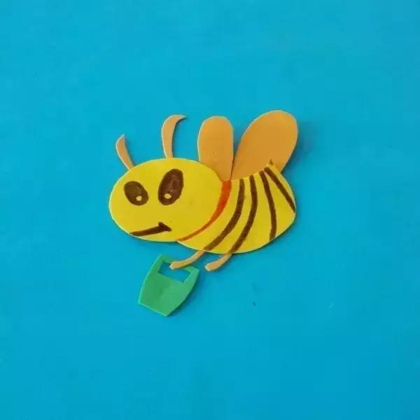 海绵纸手工制作花朵幼儿园,海绵纸创意手工幼儿园动物