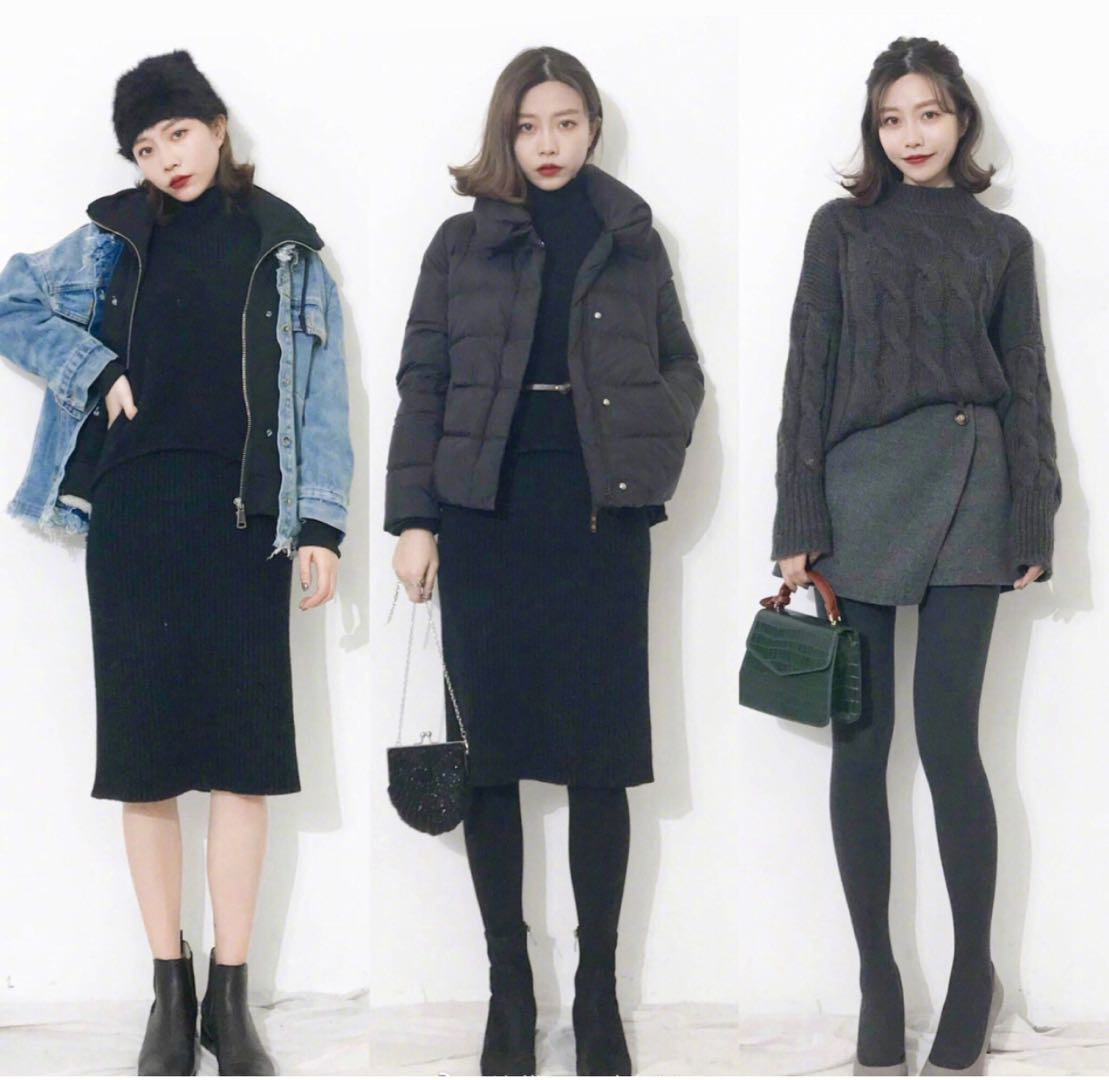 54套高颜值穿搭,54套时尚穿搭示范