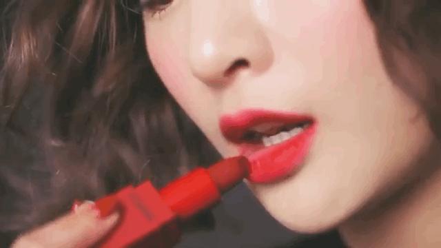 涂完一整支口红,适合素颜涂的口红集合