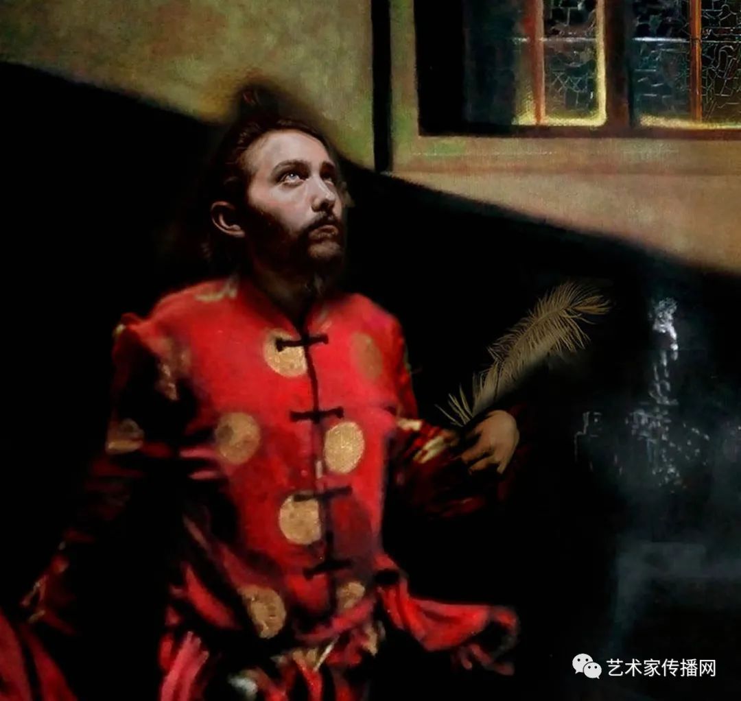 梦幻油画少女唯美图片,梦幻少女绘画图片