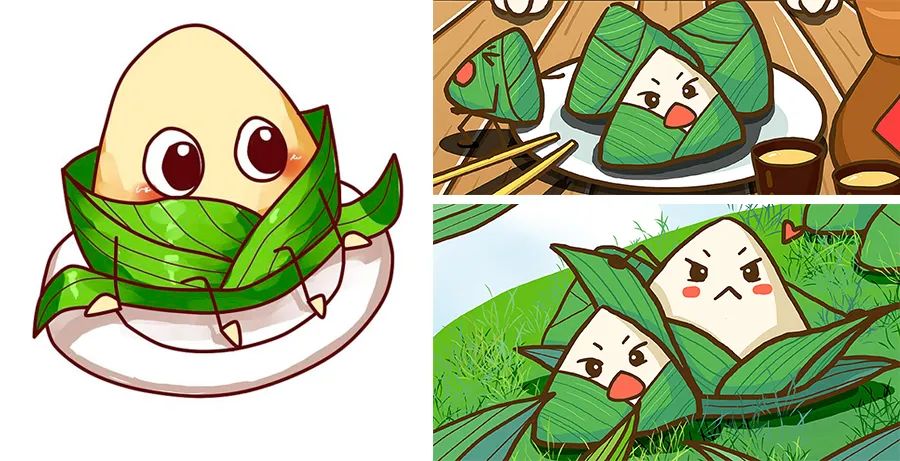 粽子画法儿童画,儿童画端午节怎么画