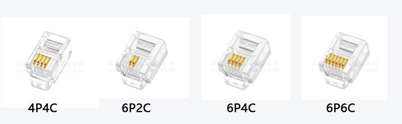 网线水晶头与电话水晶头有什么区别？能不能混用？
