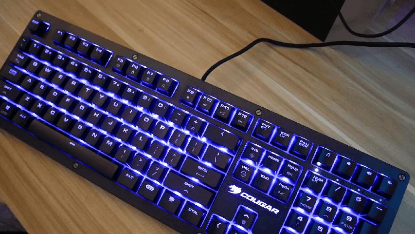 cherry红轴机械键盘测评,骨伽puri红轴测评