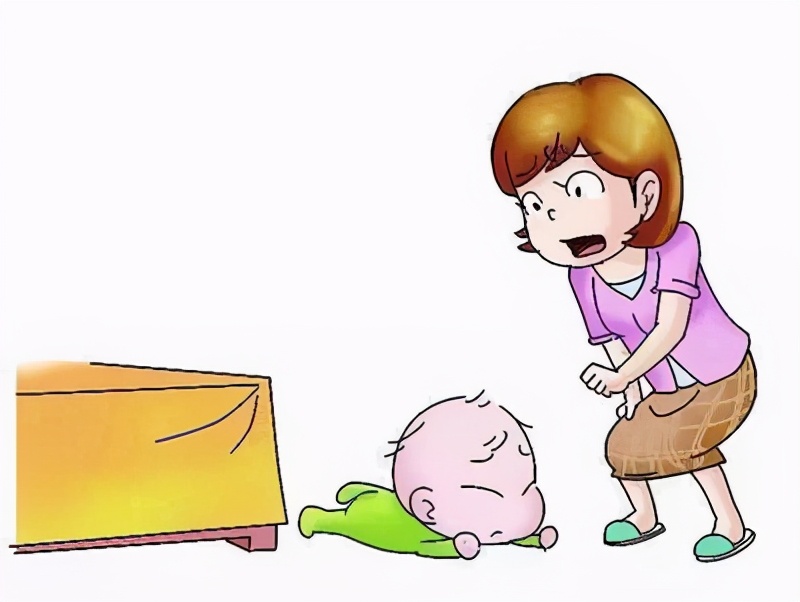 宝宝如何避免掉下床,宝宝翻身怎么预防掉床