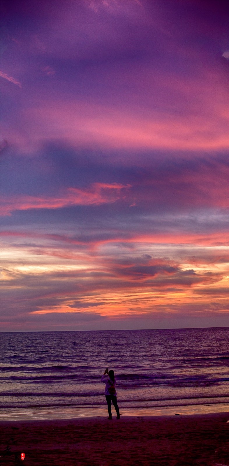 世界十大迷人海滩,沙巴的丹绒亚路海滩晚霞