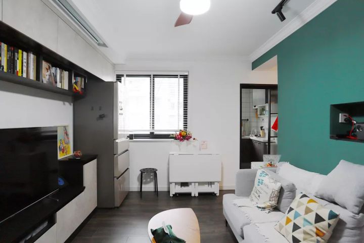 60平开放式的家设计,61平卧室装修