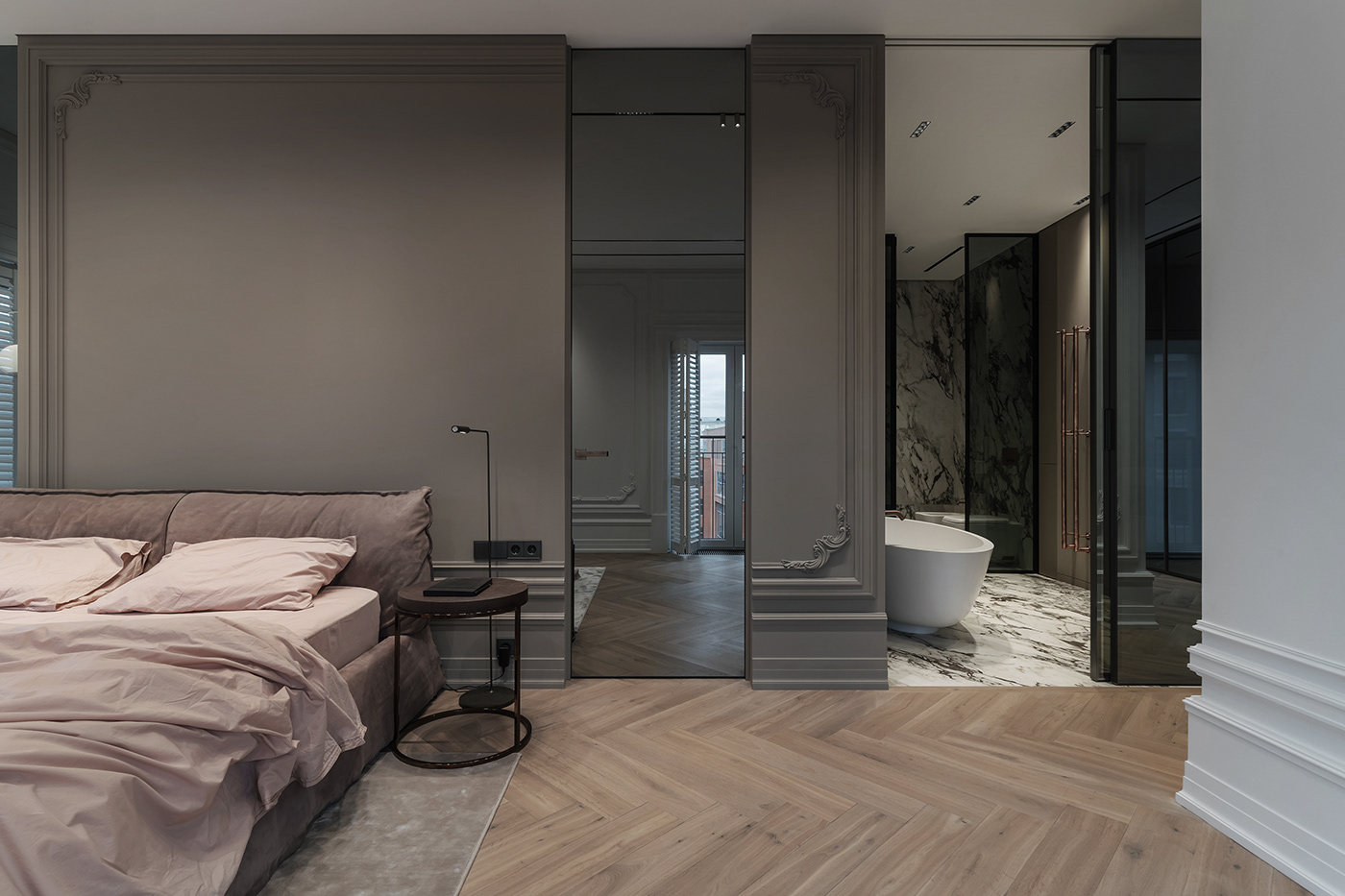 套间卧室改造,小卧室改造客卫一体