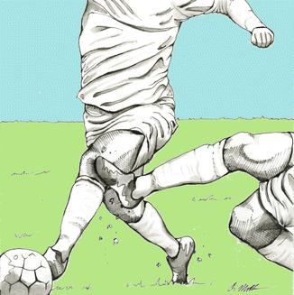 足球如何练膝盖,足球腿部力量结合球的训练