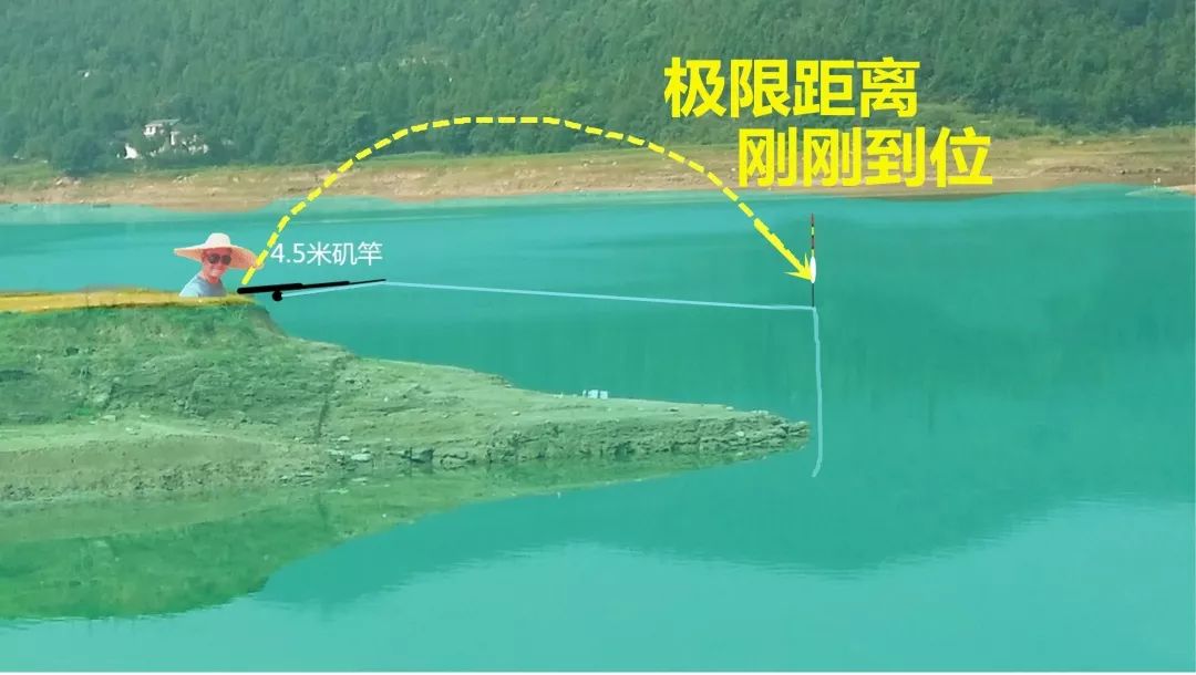 风线压不好，浮漂就乱跑，矶杆滑漂远投必学技巧