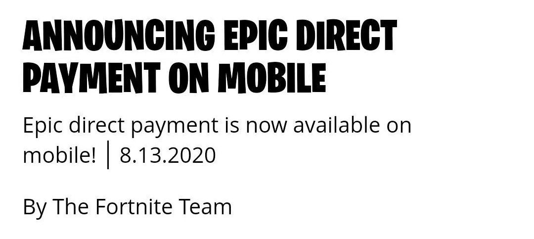 堡垒之夜开发商Epic正式宣战苹果?游戏行业从业者喜闻乐见