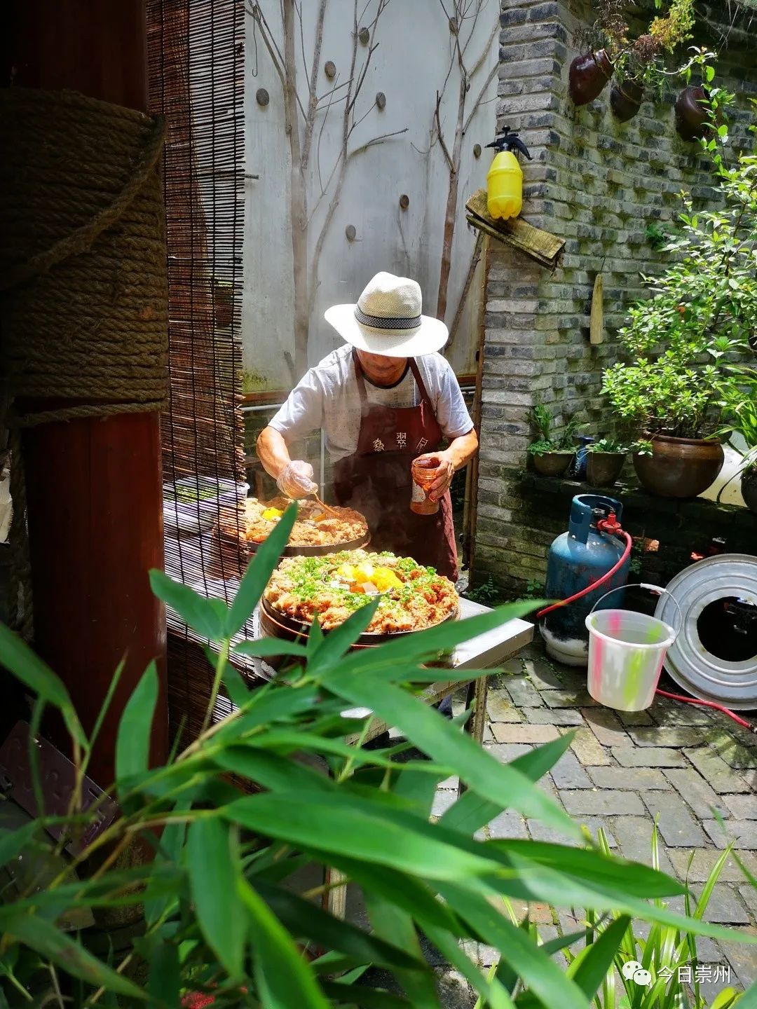 四川崇州怀远镇网红小吃粉蒸肉,崇州美食粉蒸肉