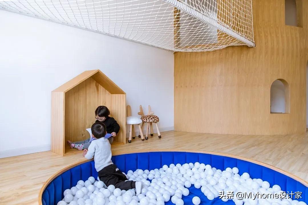 有趣的儿童房设计,儿童房设计滑梯房间