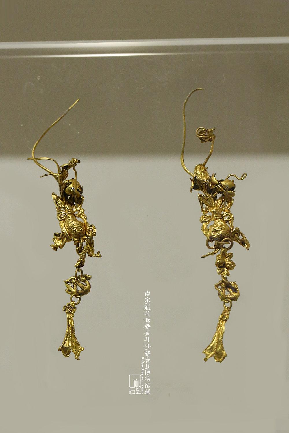 古代的丁香耳饰,中国古代首饰耳环简介