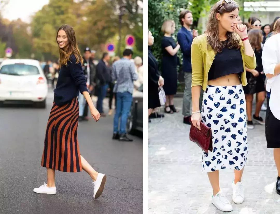 时髦就得穿高跟鞋？！nonono小白鞋也可以