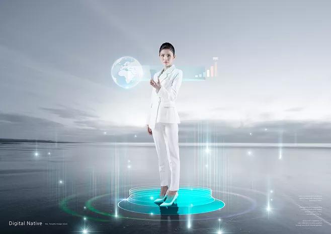 ppt全息投影的视觉效果怎么做,ppt立体投影效果