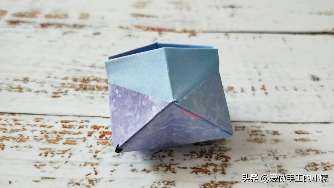 简单多层零钱包折纸,零钱包折纸图解