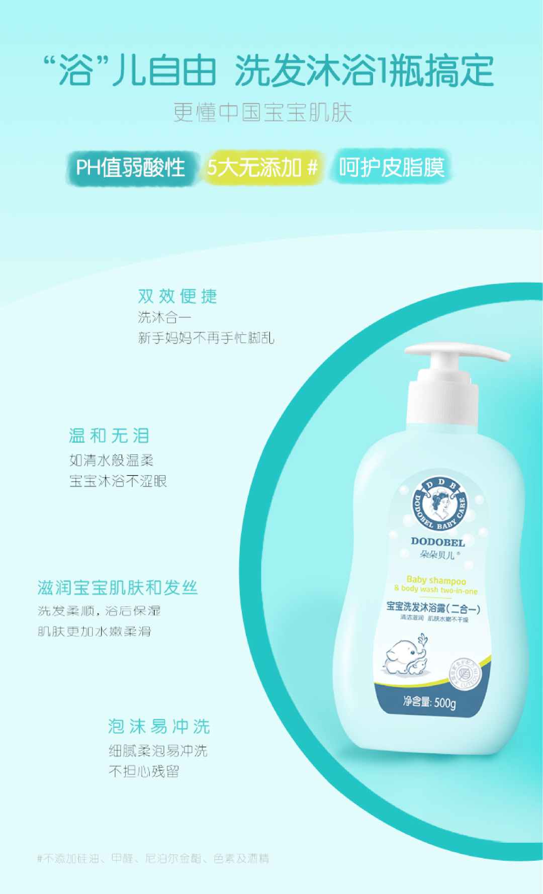 公认最好用的婴幼儿沐浴露二合一,评测最好的沐浴露推荐