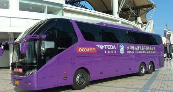 中超球队大巴车品牌,中超各球队的大巴