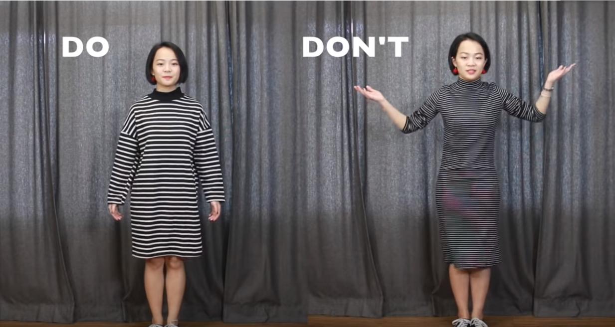 宽骨盆怎样穿搭,自信起来吧