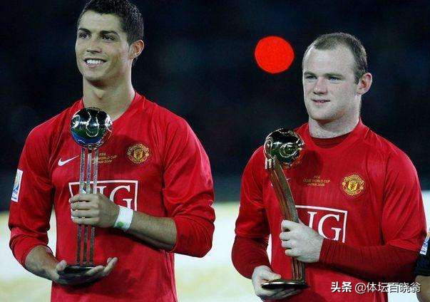 差距大！35岁鲁尼头发稀疏胡子花白，同龄的C罗却像20岁小伙子