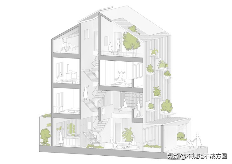 住宅轴测图画法,60平方十大最佳户型图