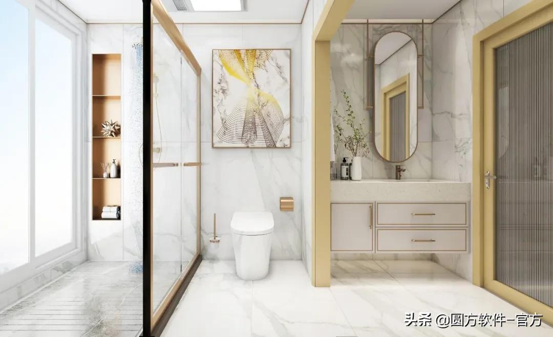 这才是卫浴该有的样子,这才是白月光