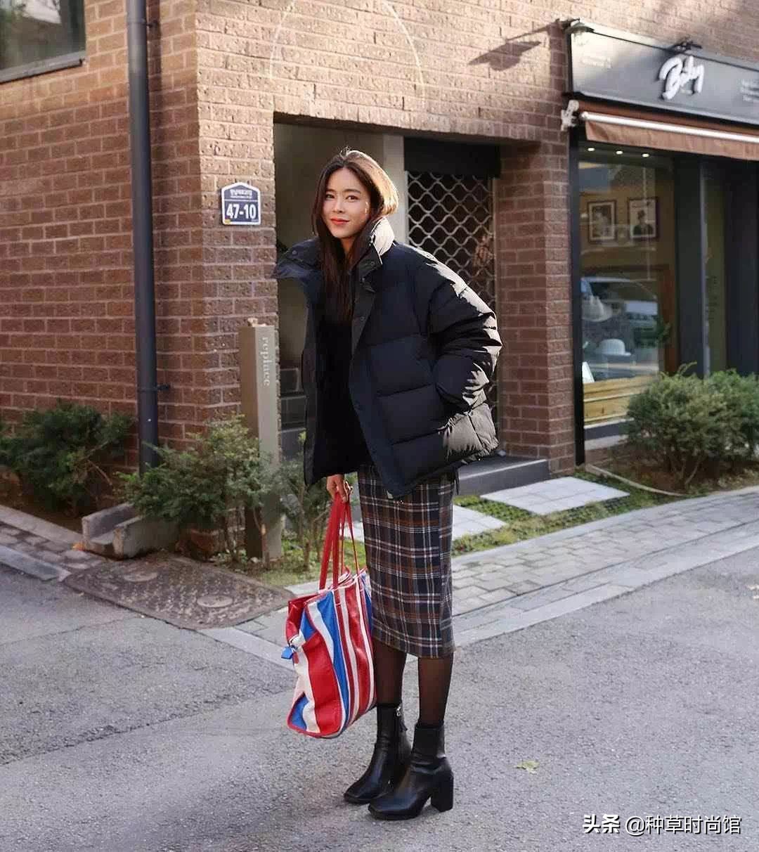 羽绒服裙子洋气,羽绒服裙子穿搭女高级感