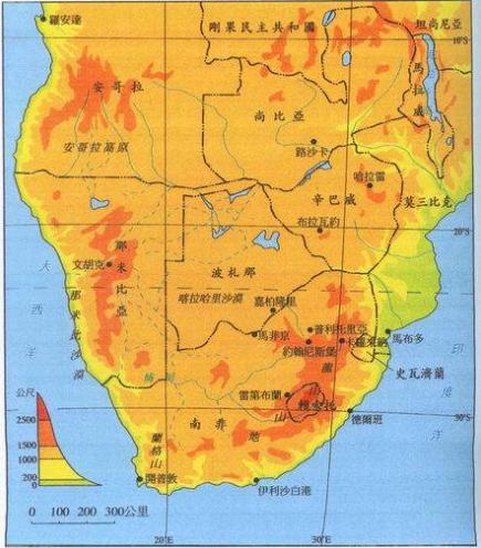 南非矿产资源与生物资源分布图,南非矿产资源黄金钻石