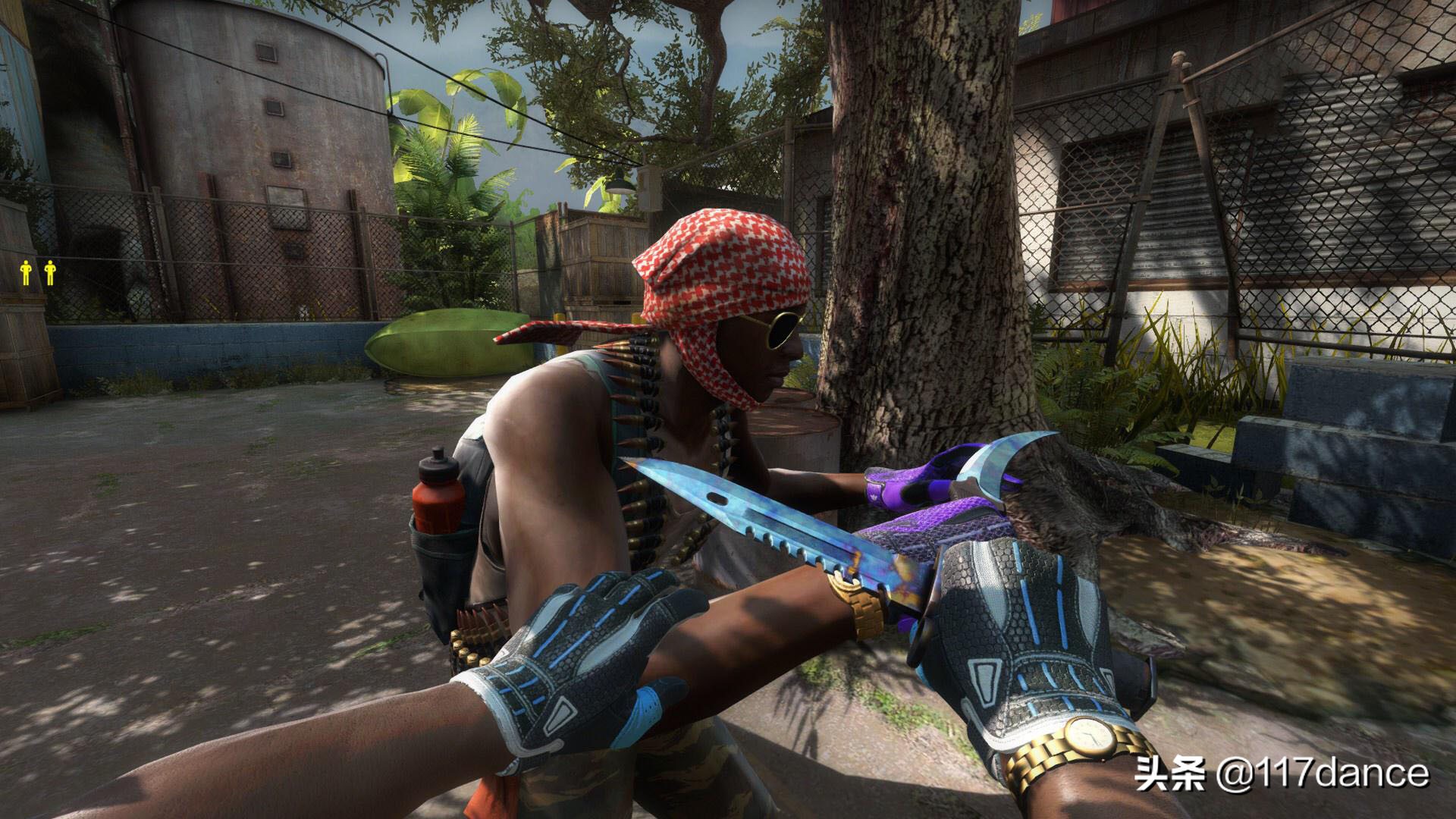 m9刺刀宝石效果,m9宝石刀局内效果