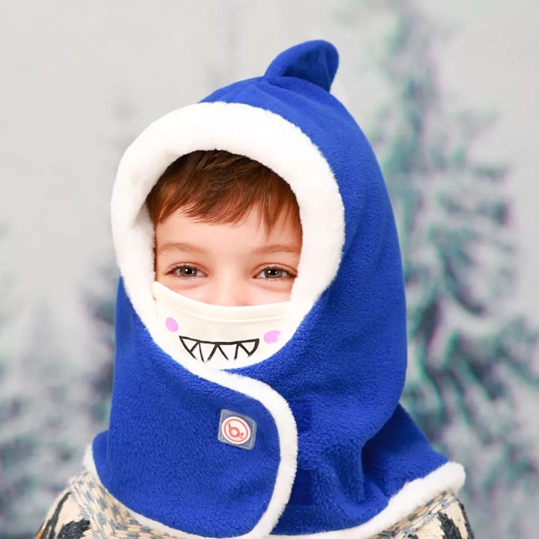 舒适柔软轻巧的宝宝冬季帽子推荐,韩国宝宝帽子1-3岁冬