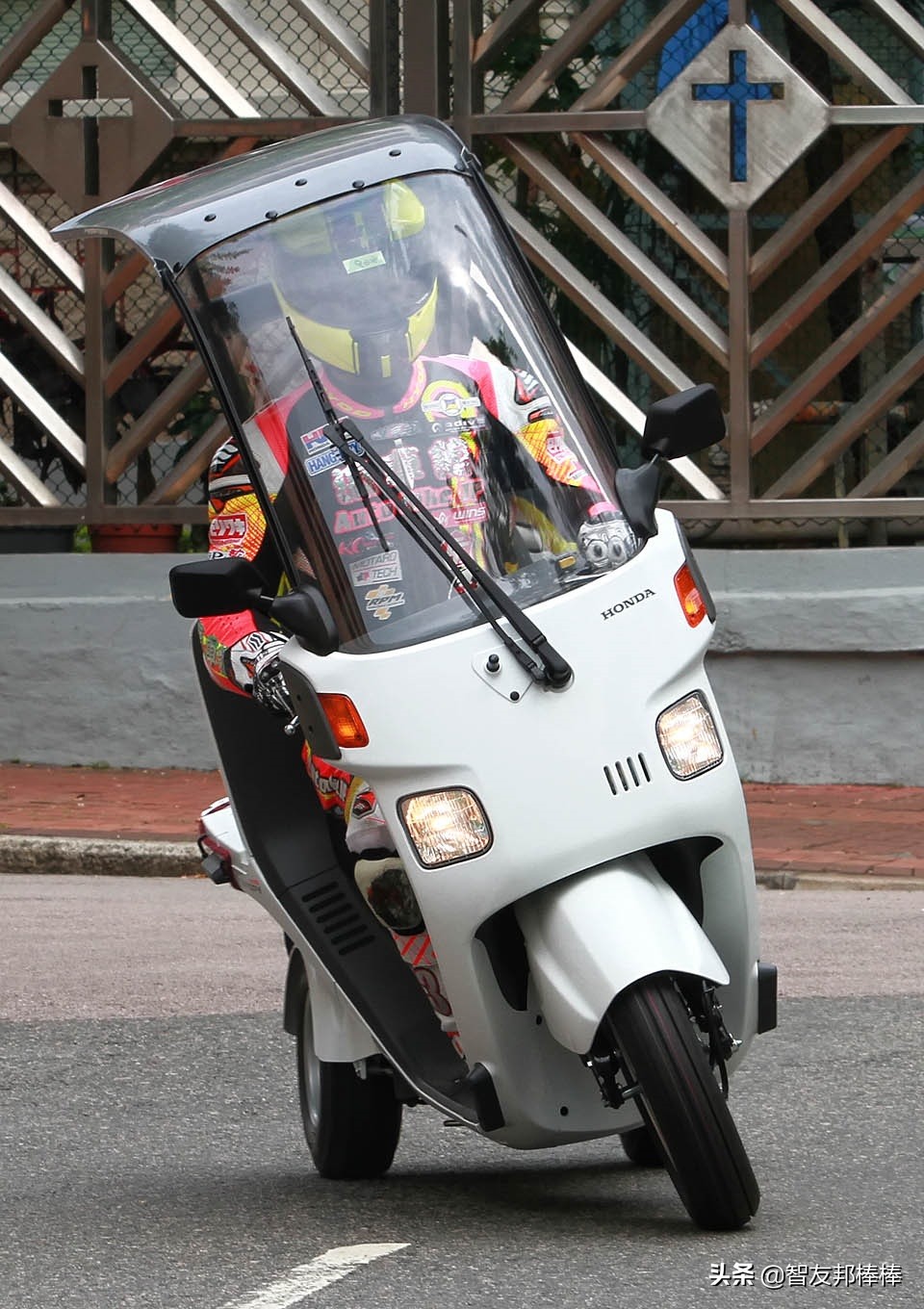 复古不倒翁三轮车,本田经典三轮不倒翁gyro