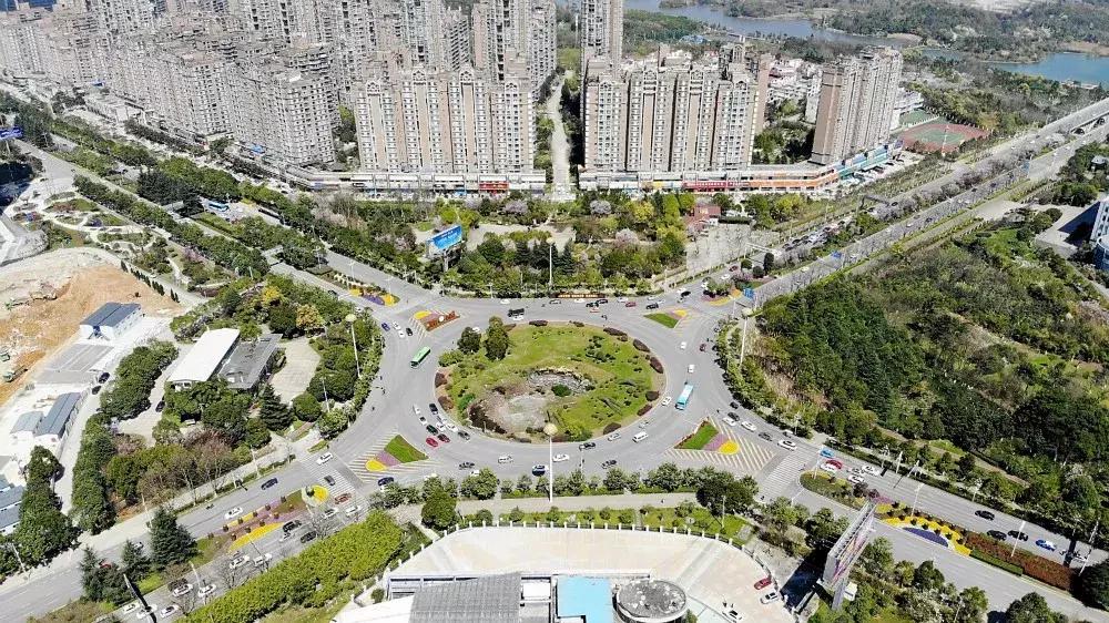 空中全景看贵阳,看贵阳的全景