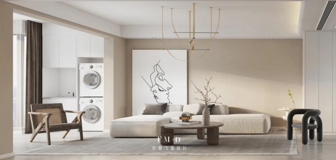 餐客一体通阳台设计,客餐厨阳台一体