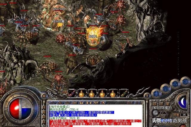 热血传奇1.76打赤月恶魔怎么走,热血传奇赤月恶魔