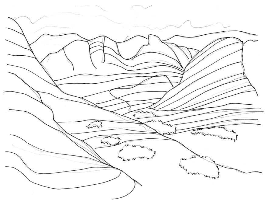 石头画零基础入门教程,一步一步教你画石头