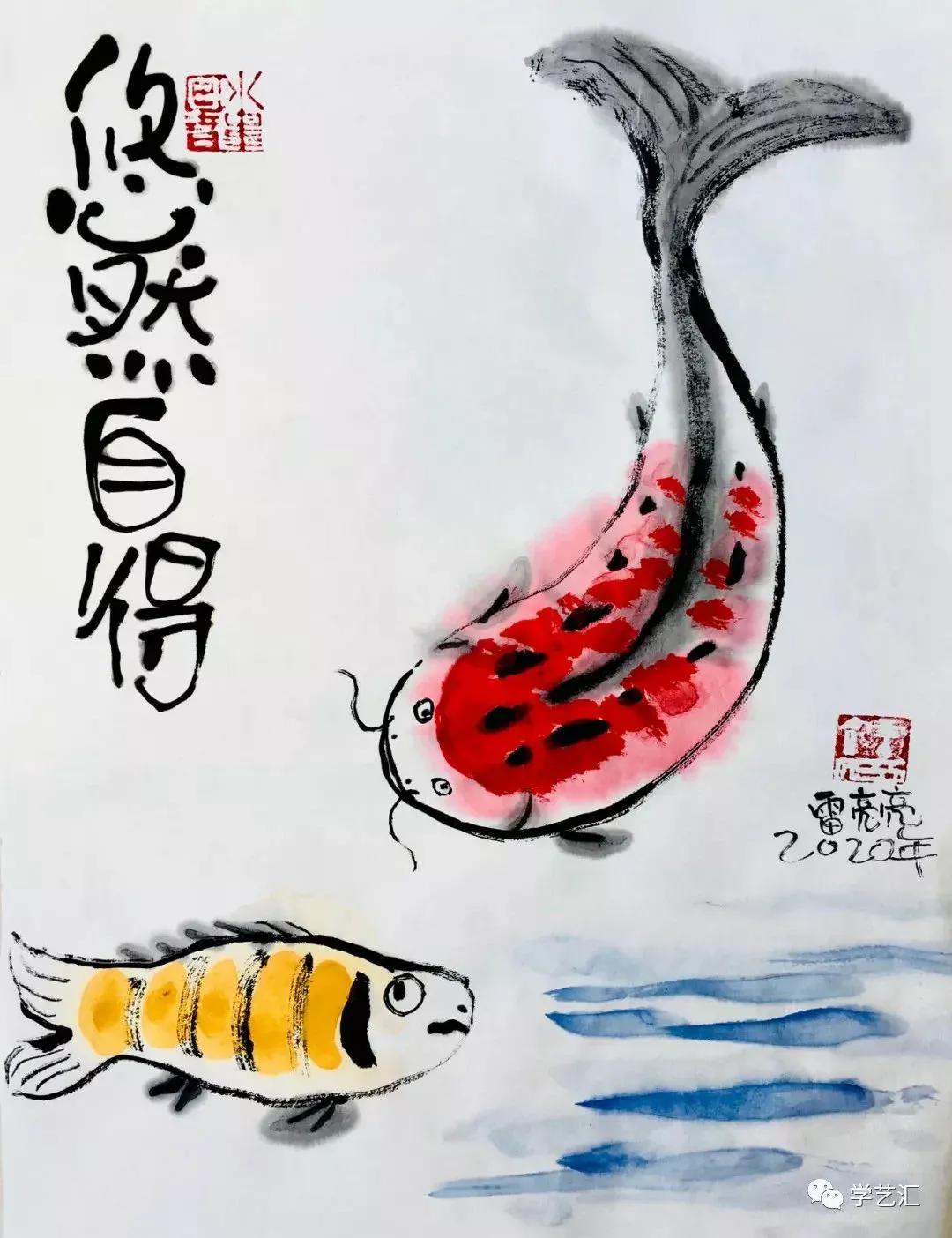 绘画水墨作品大全,水墨画儿童绘画技法新教程