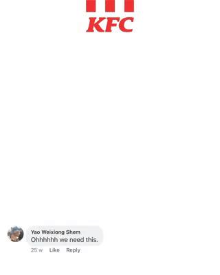 新加坡肯德基价目表,新加坡肯德基蛋黄酱薯条