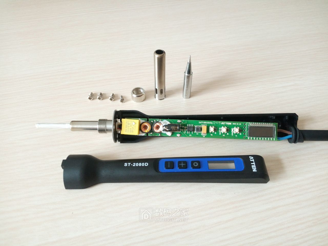 安泰信烙铁怎么调温度,安泰信2080d电烙铁不能调温度