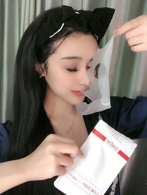 绮雯水循环瓷肌蚕丝面膜,绮雯面膜美白补水滋养肌肤