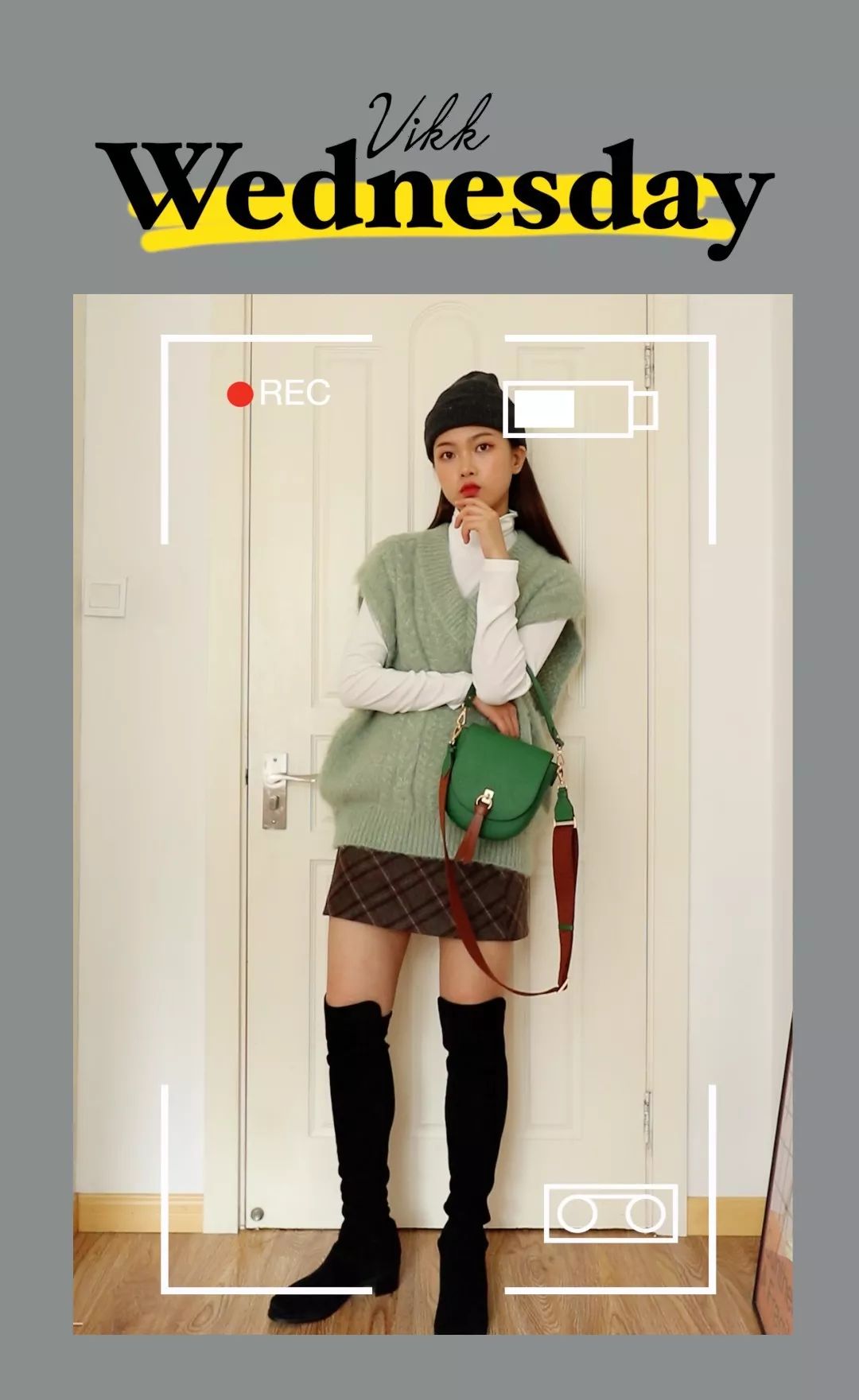 初冬复古日杂风一周穿搭/WINTERLOOKBOOK