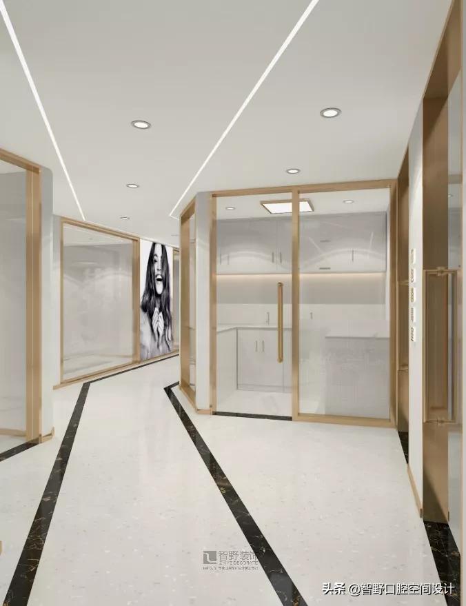 连锁牙科诊所设计效果图,牙科口腔诊所设计装修